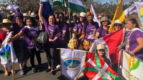 Marche des femmes à Brasilia le 14 août 2019 © World Rural Forum