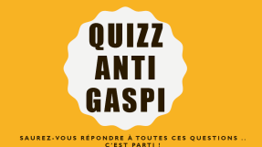 Le quizz anti-gaspi