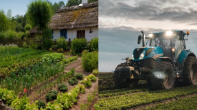 photos ferme et tracteur