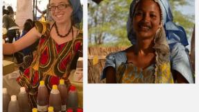 Photos de Berta Gielge et de Yangone Mbow © Artisans du monde