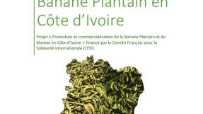 Carte de la Côte d'Ivoire - photo de plantain © Rongead