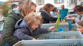 Vente de produits locaux bio en Haute-Savoie © Amélie Benoist