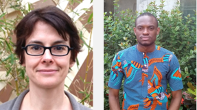 Jocelyne Delarue (Gevalor) et Francklin Agbandou (Aced Bénin)