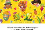 Affiche du festival, lieu et horaires des projections