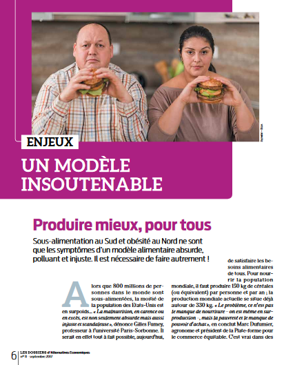 Alternatives économiques - Produire mieux pour tous