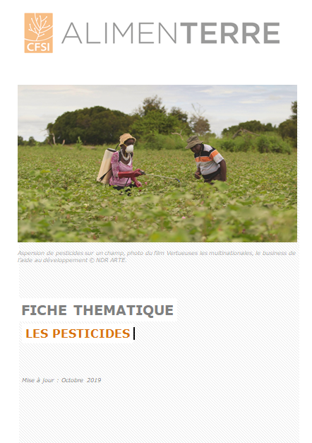 Fiche thématique - Pesticides