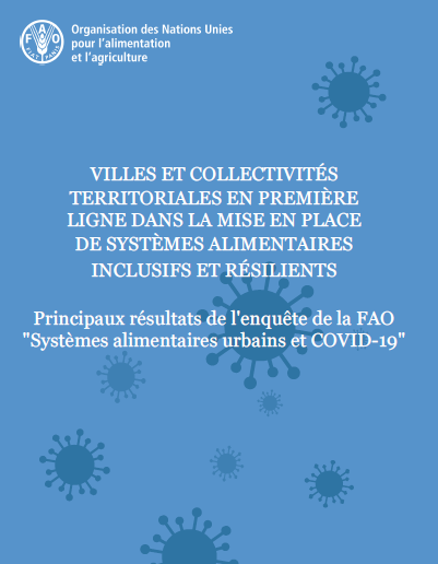 Enquête "Systèmes alimentaires urbains et Covid-19"