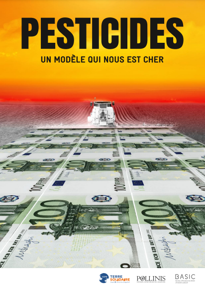 Couverture du rapport "Pesticides, un modèle qui nous est cher"