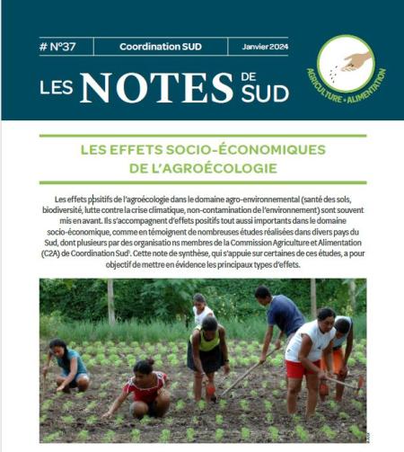 Couverture Les Notes de Sud N°37