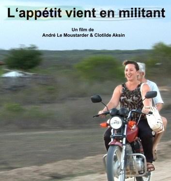 Affiche du film "L'appétit vient en militant"