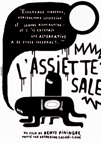 Affiche du film "L'assiette sale"