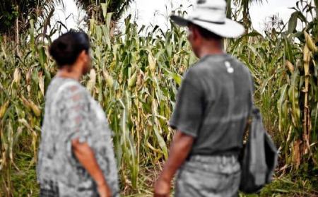 Deux campesinos à Sayaxché, nord du Guatemala © Pablo Tosco / Intermón Oxfam